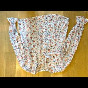 Joie floral print blouse